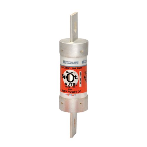 AJT80 - Fuse Amp-Trap 2000® 600V 80A Time-Delay Class J AJT Series Smart-Spot